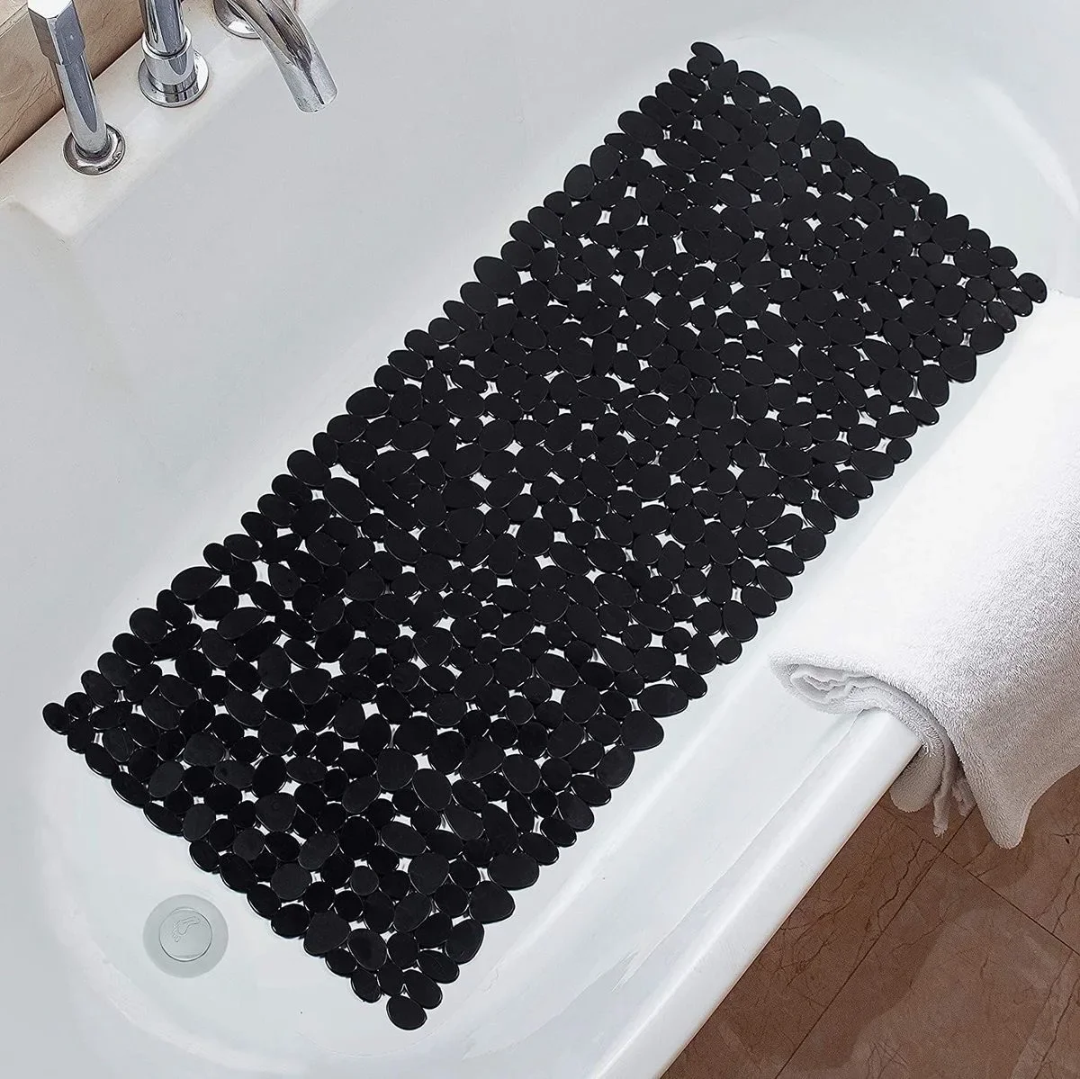 Quick Dry Diatomite Bath Mat - Kaymaz Yüzeyli, 40x100 cm Ölçülerinde Duş