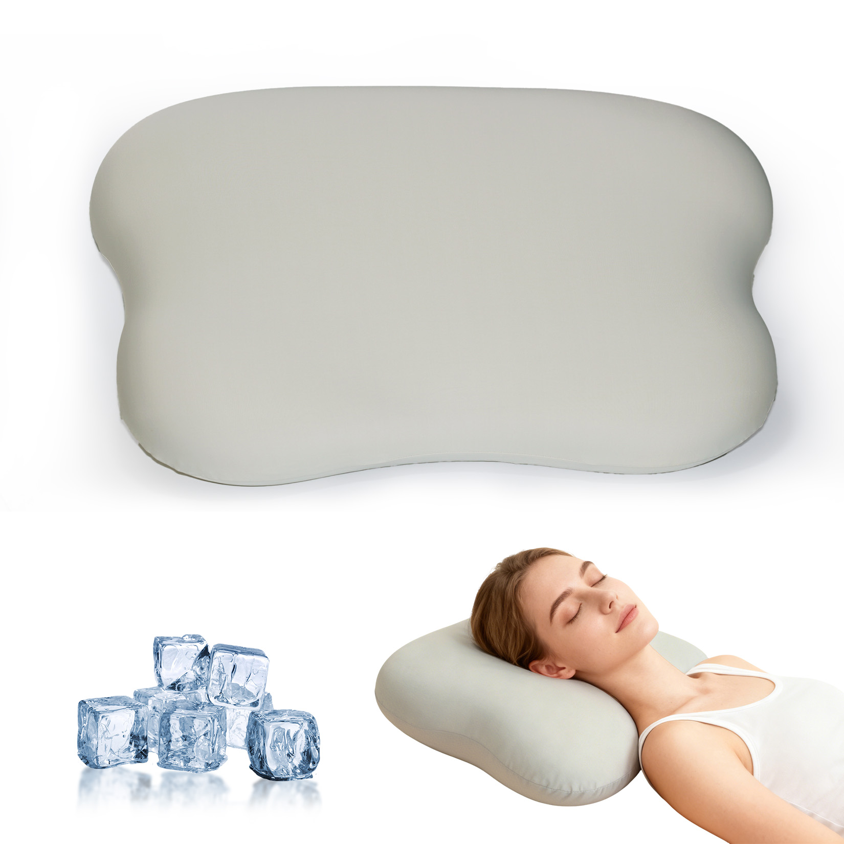 Memory Foam Orthopedic Pillow Neck Pain - Boyun ve Omuz Ağrılarını Gidermek İçin