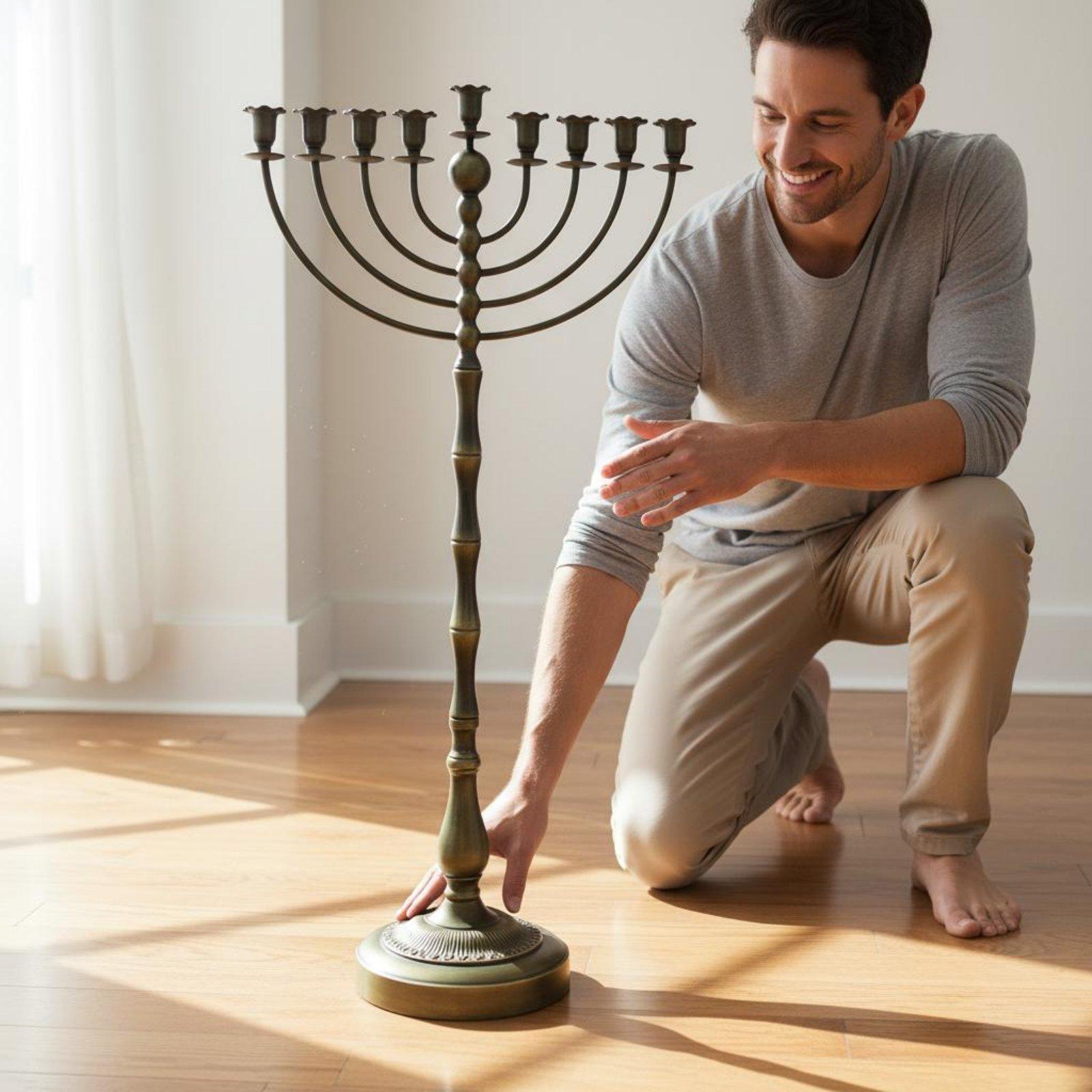 Antik Bronz Menora Standı Meta - Home Decor incelemesi ve fiyatı
