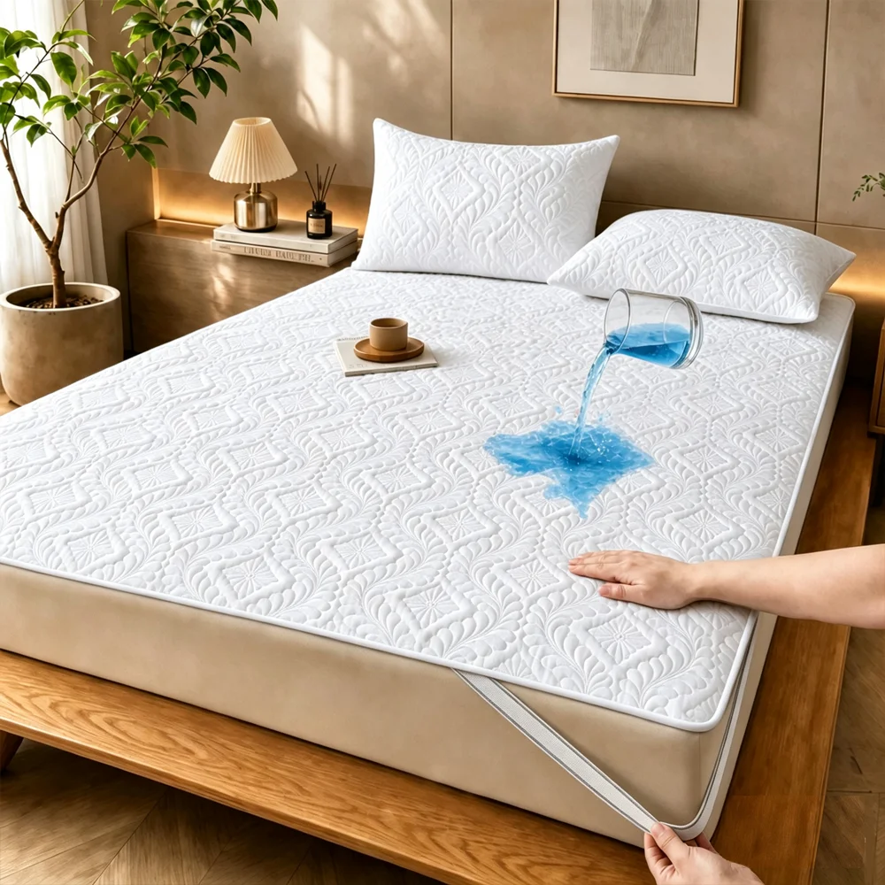 1 adet Çok Renkli, Dört Köşeli - Waterproof Mattress Protector Breathable incelemesi ve fiyatı